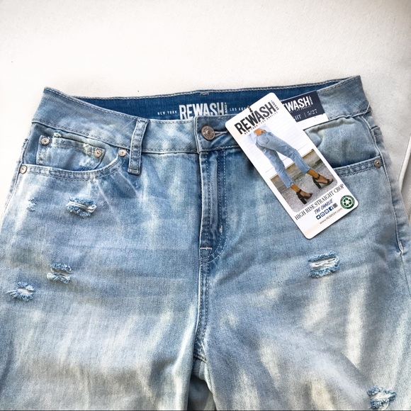 🆕 HIGH RISE STRAIGHT CROP BOYFRIEND JEANS! - Picture 5 of 8